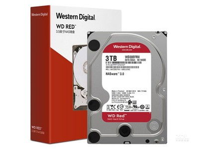 西部數據紅盤3TB 5400轉 北京促銷，專為監控與NAS設備設計